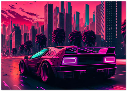 Car Retro Synthwave 33 - @NotoCreative