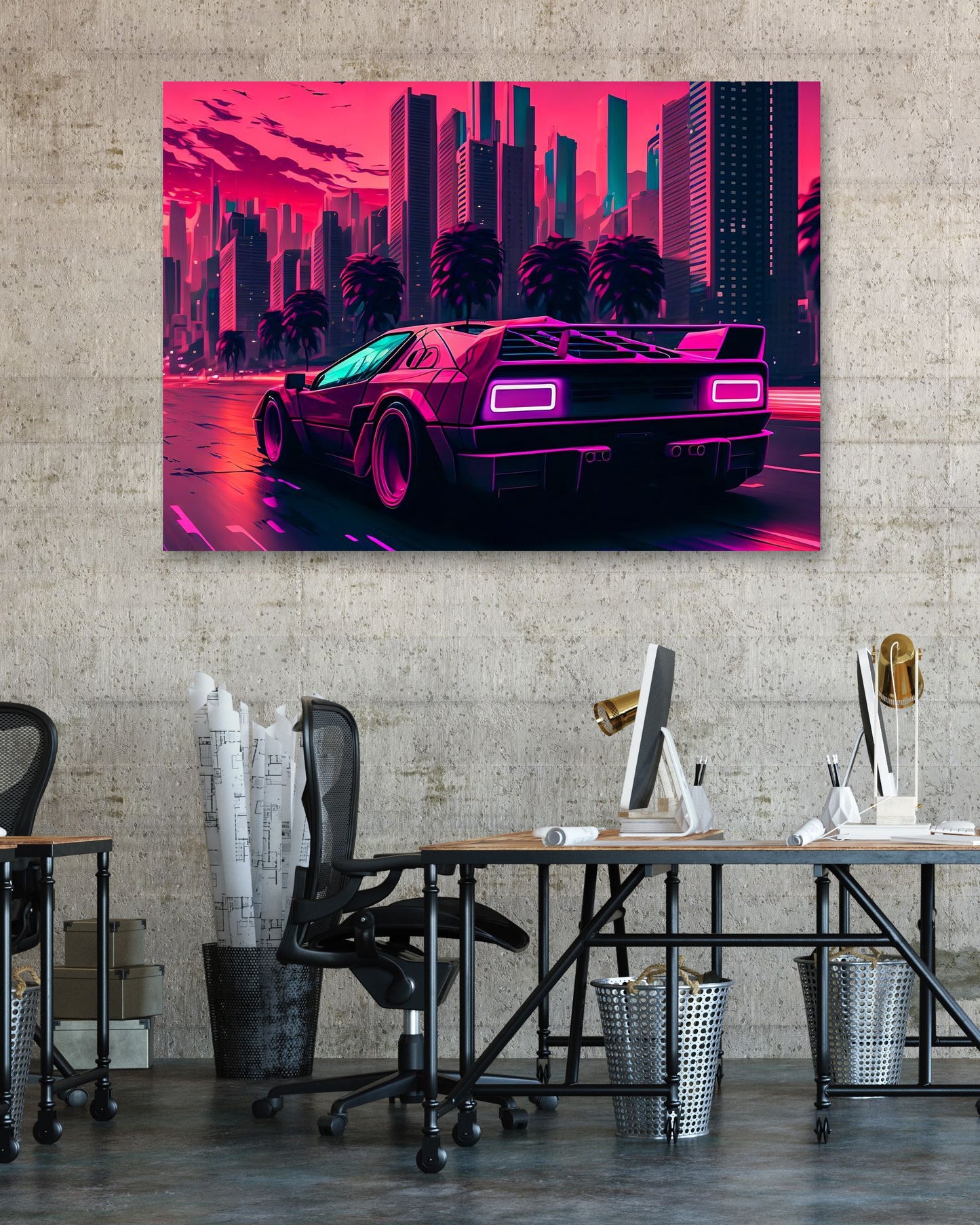 Car Retro Synthwave 33 - @NotoCreative