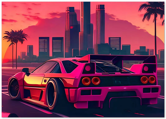 Car Retro Synthwave 37 - @NotoCreative