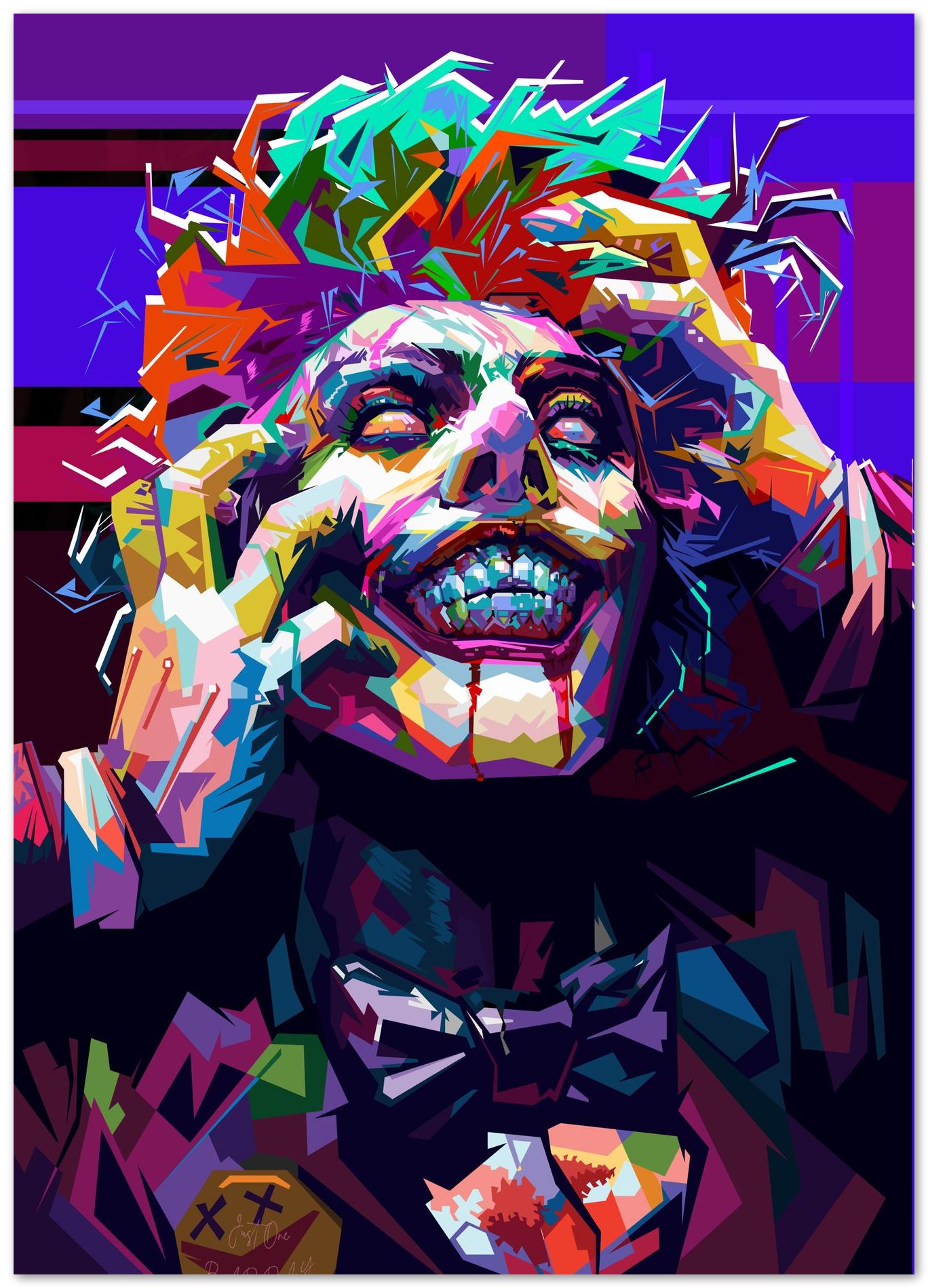 JOKER style wpap pop art - @GhostArt