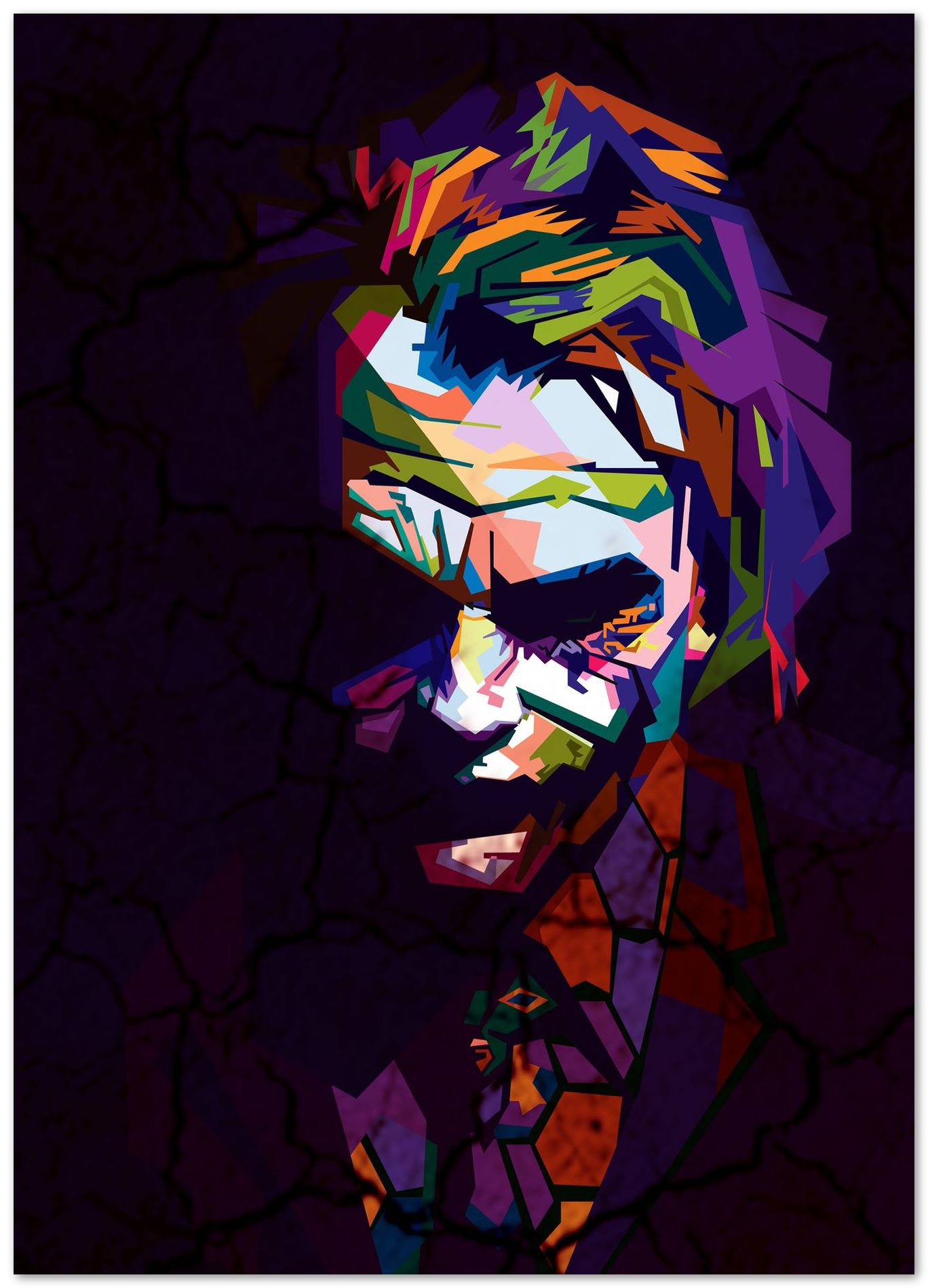 JOKER style pop art - @GhostArt