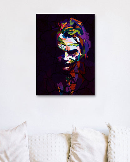 JOKER style pop art - @GhostArt