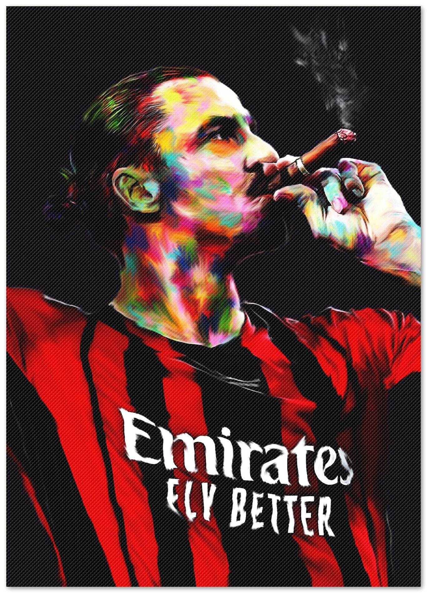 Zlatan IbrahimoviÄ‡ style pop art - @GhostArt