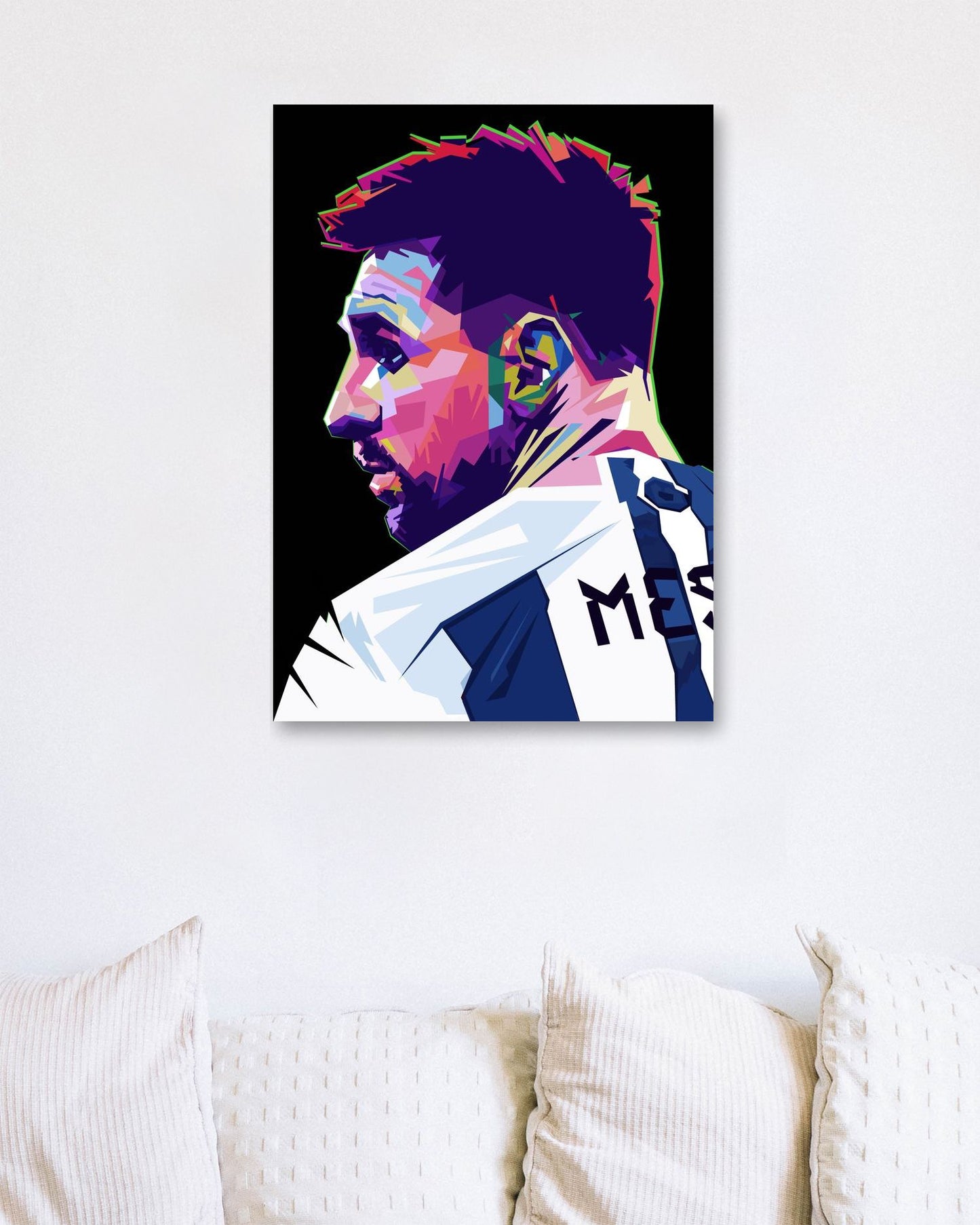 Lionel Messi style pop art - @GhostArt