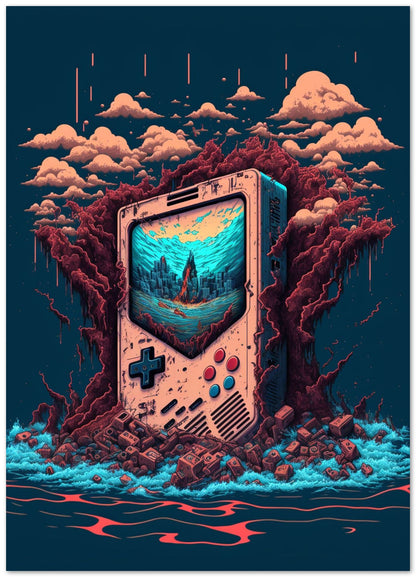 ILLUSTRATION RETRO GAMING FANTASY - @RAMRAMCLUB