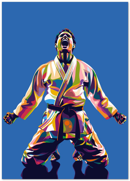 Martial arts Pop Art - @WpapArtist