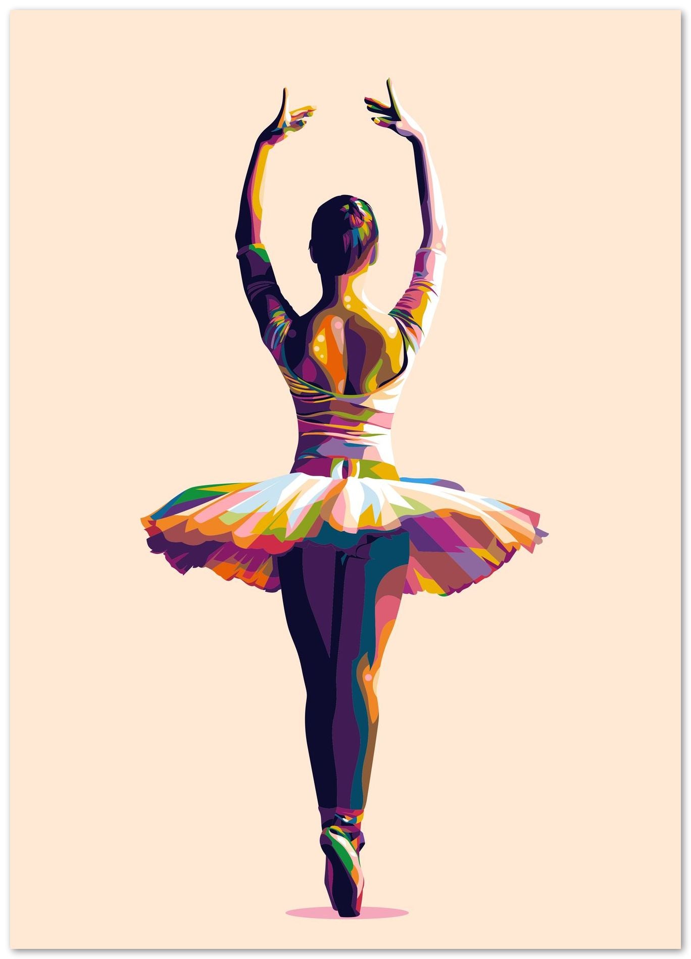 Ballet Pop Art Girl - @WpapArtist