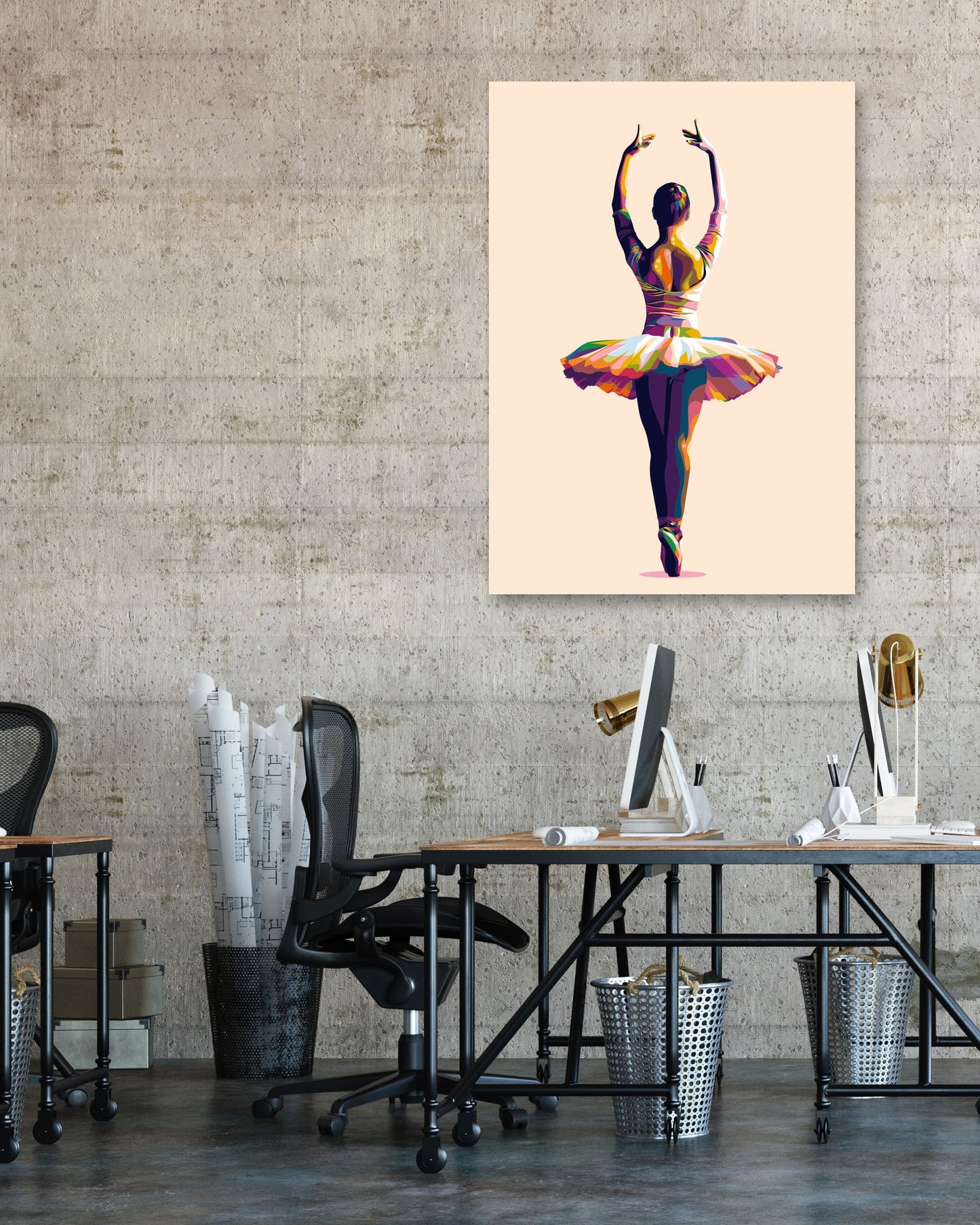 Ballet Pop Art Girl - @WpapArtist