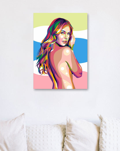 Sexy Cute Girl Pop Art - @WpapArtist