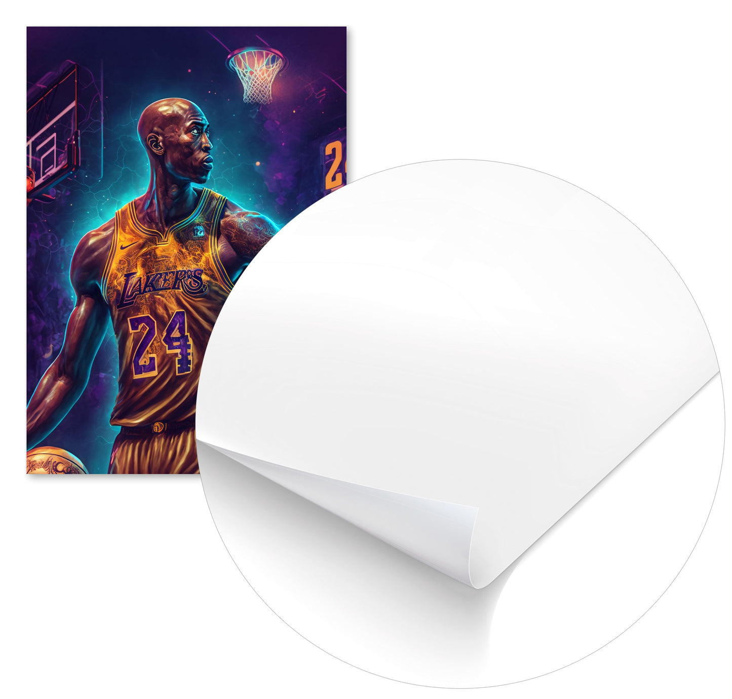 Kobe Bryant Digital Painting - @WpapArtist