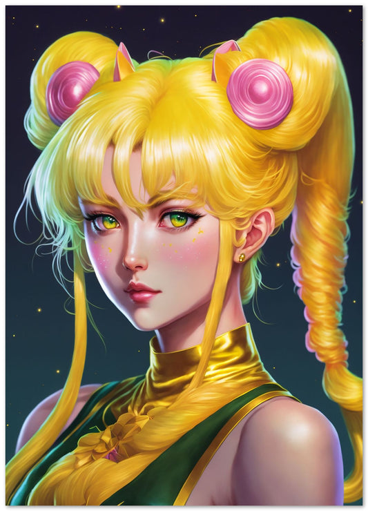 Sailor Moon DIgital Painting Beautiful Cosplay - @WpapArtist