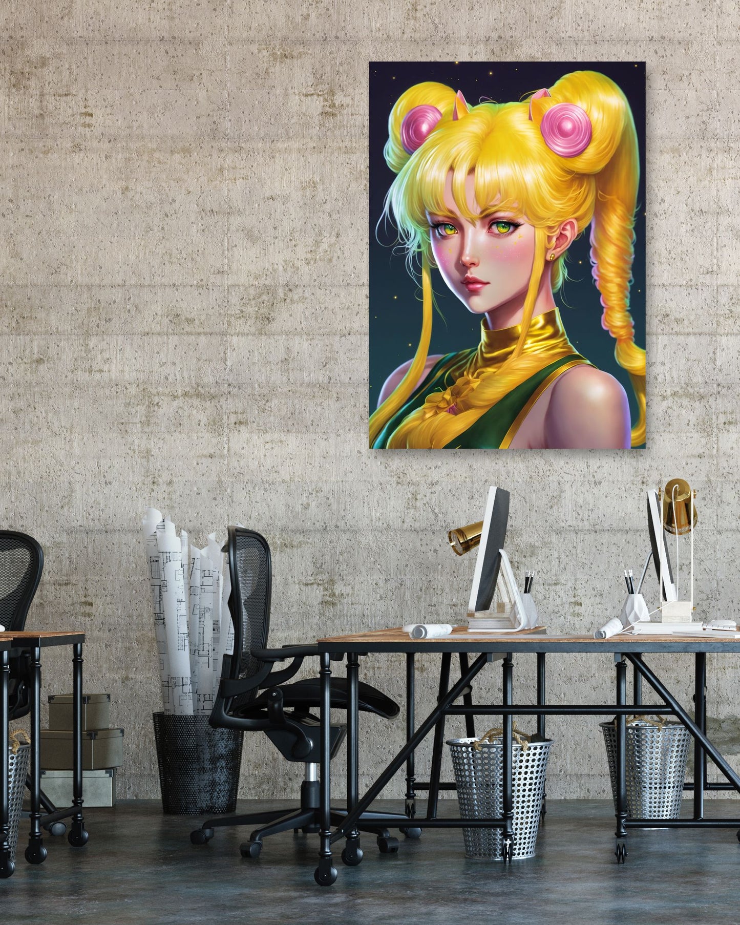 Sailor Moon DIgital Painting Beautiful Cosplay - @WpapArtist