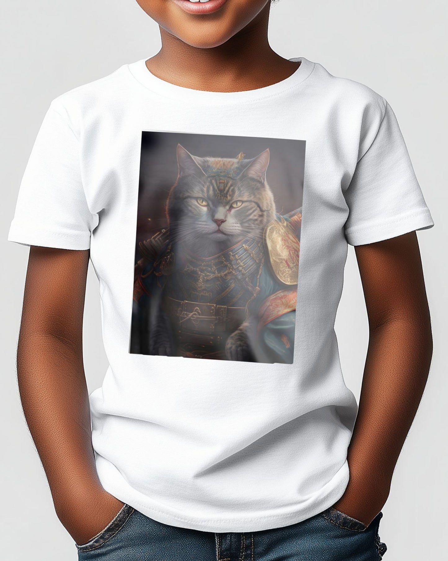 Cat Wearing Samurai - @WpapArtist