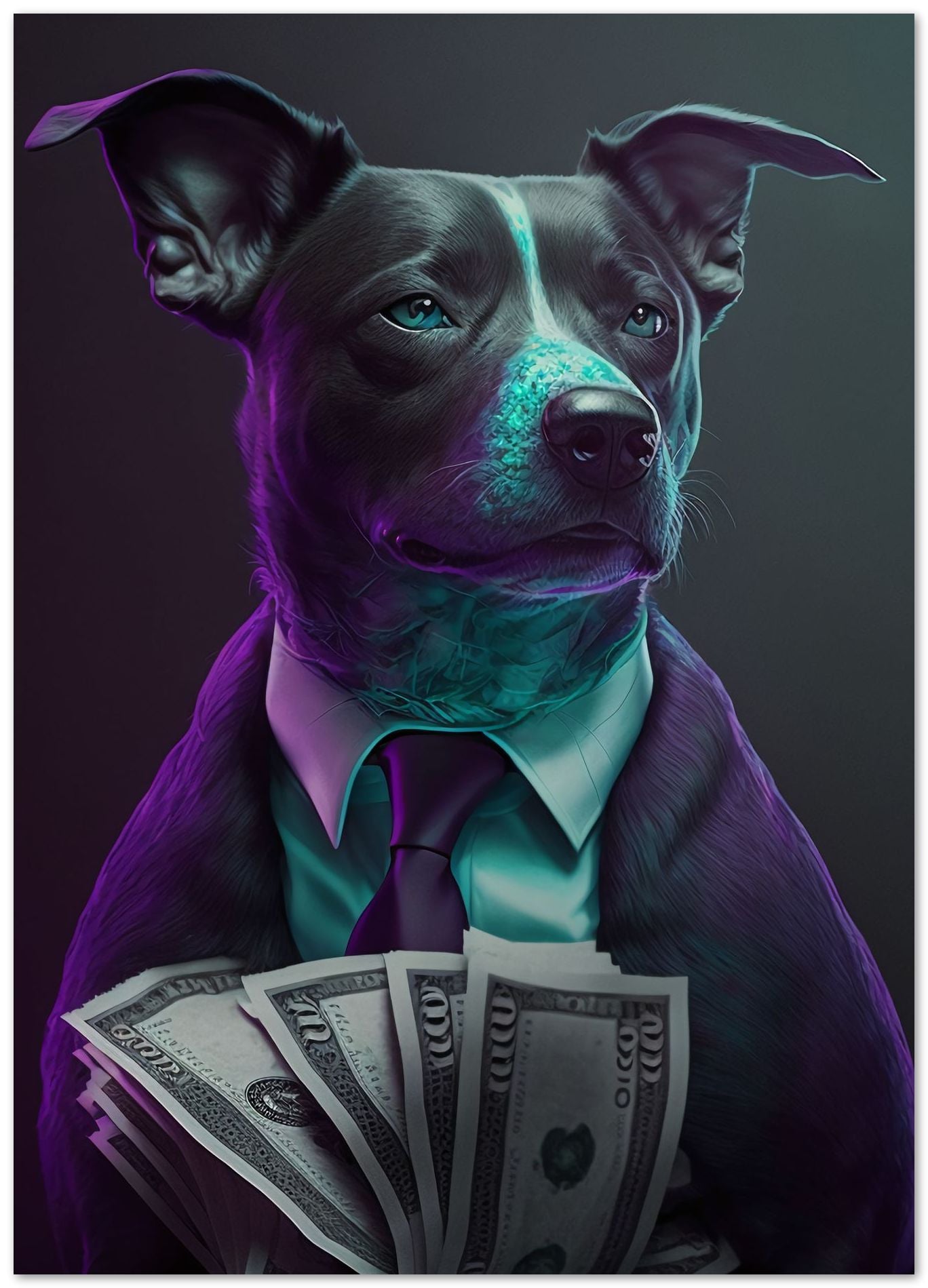 Dog Mafia Digital Painting - @WpapArtist