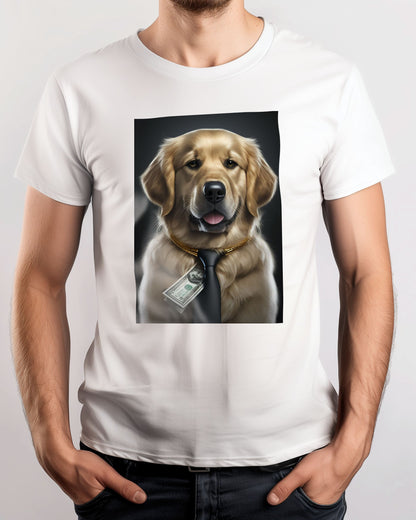 Golden Retriever Mafia Cartel - @WpapArtist