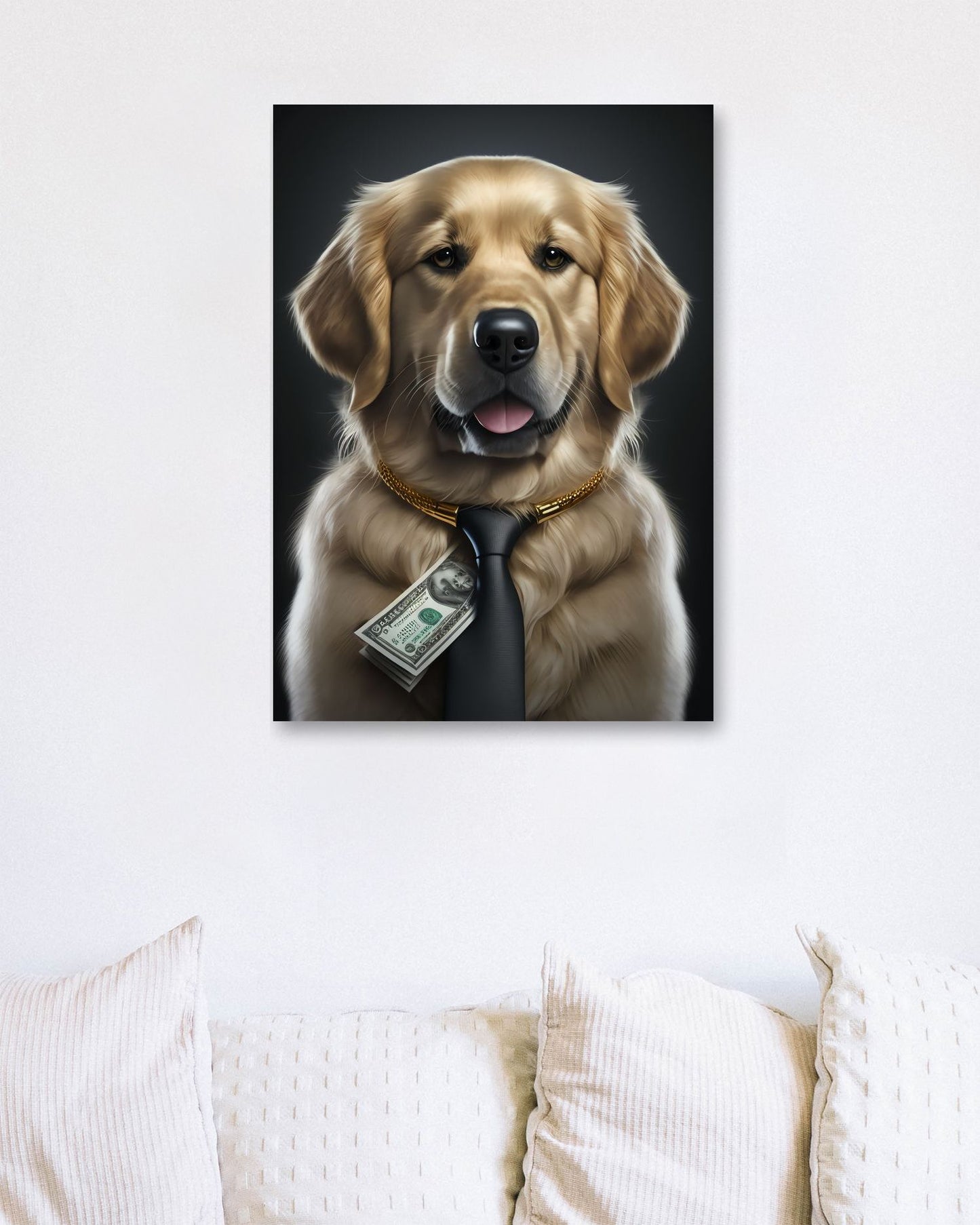 Golden Retriever Mafia Cartel - @WpapArtist