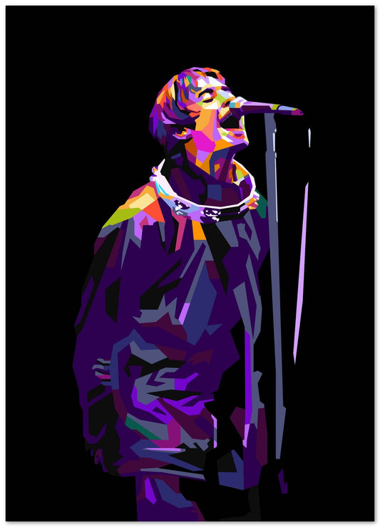 Liam Gallagher Pop Art - @themzp