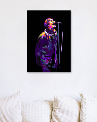 Liam Gallagher Pop Art - @themzp