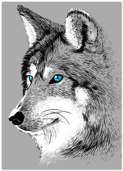 Sketch Wolf - @Albertees