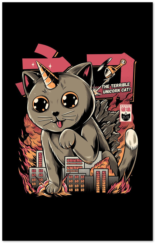 Catzilla - @Ilustrata