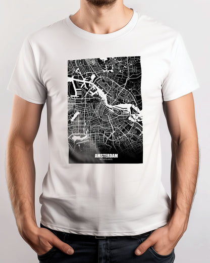 Amsterdam Netherlands Dark Negative Maps - @ZakeDjelevic