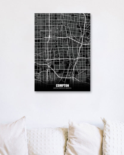 Compton USA Dark Negative Maps - @ZakeDjelevic