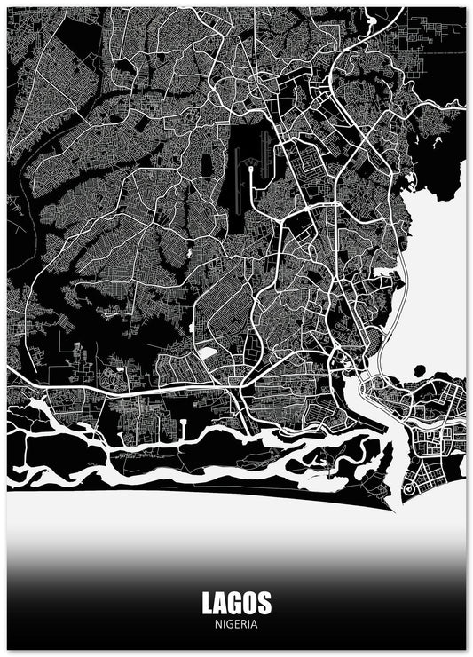 Lagos Nigeria Dark Negative Maps - @ZakeDjelevic