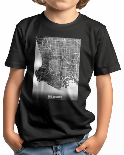 Los Angeles USA Dark Negative Maps - @ZakeDjelevic