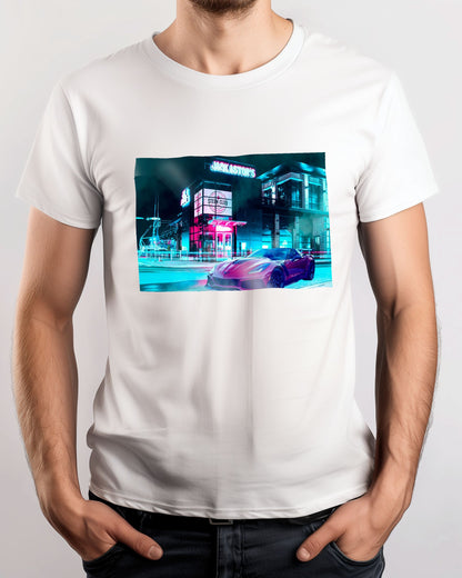 Car City Retro Synthwave - @JeffNugroho