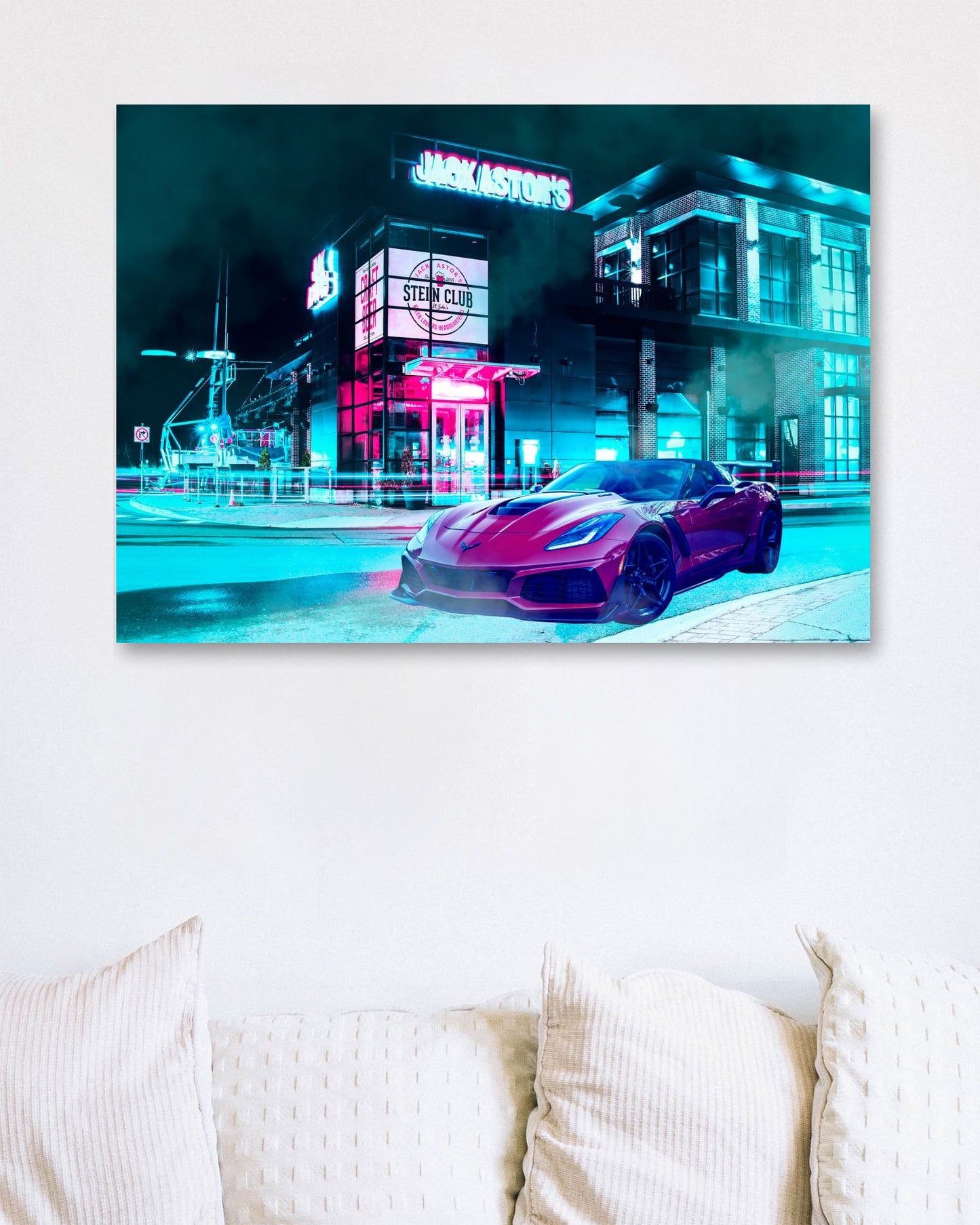 Car City Retro Synthwave - @JeffNugroho