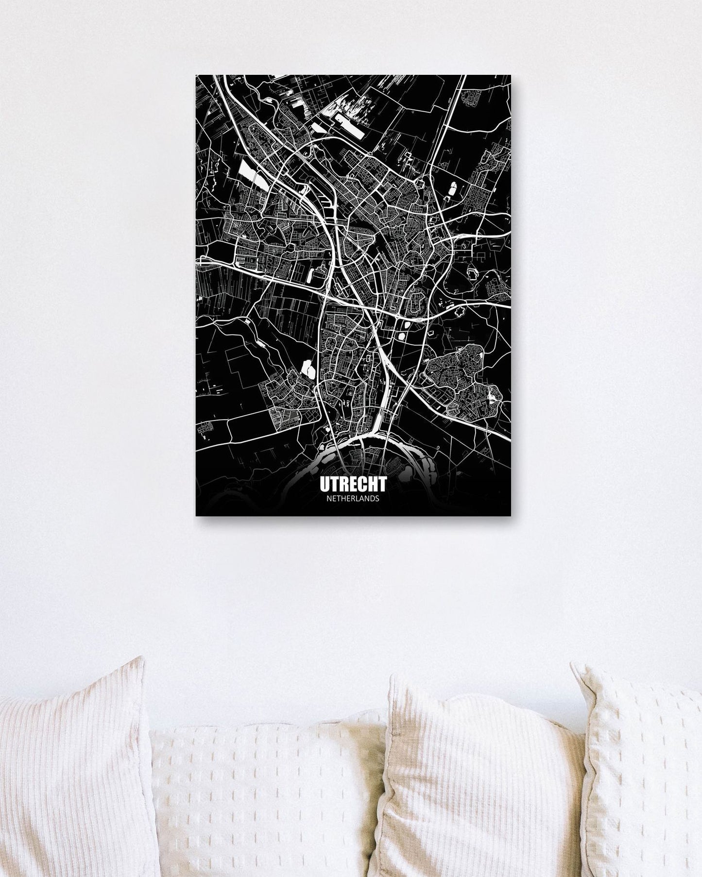 Utrecht Netherlands Dark Negative Maps - @ZakeDjelevic