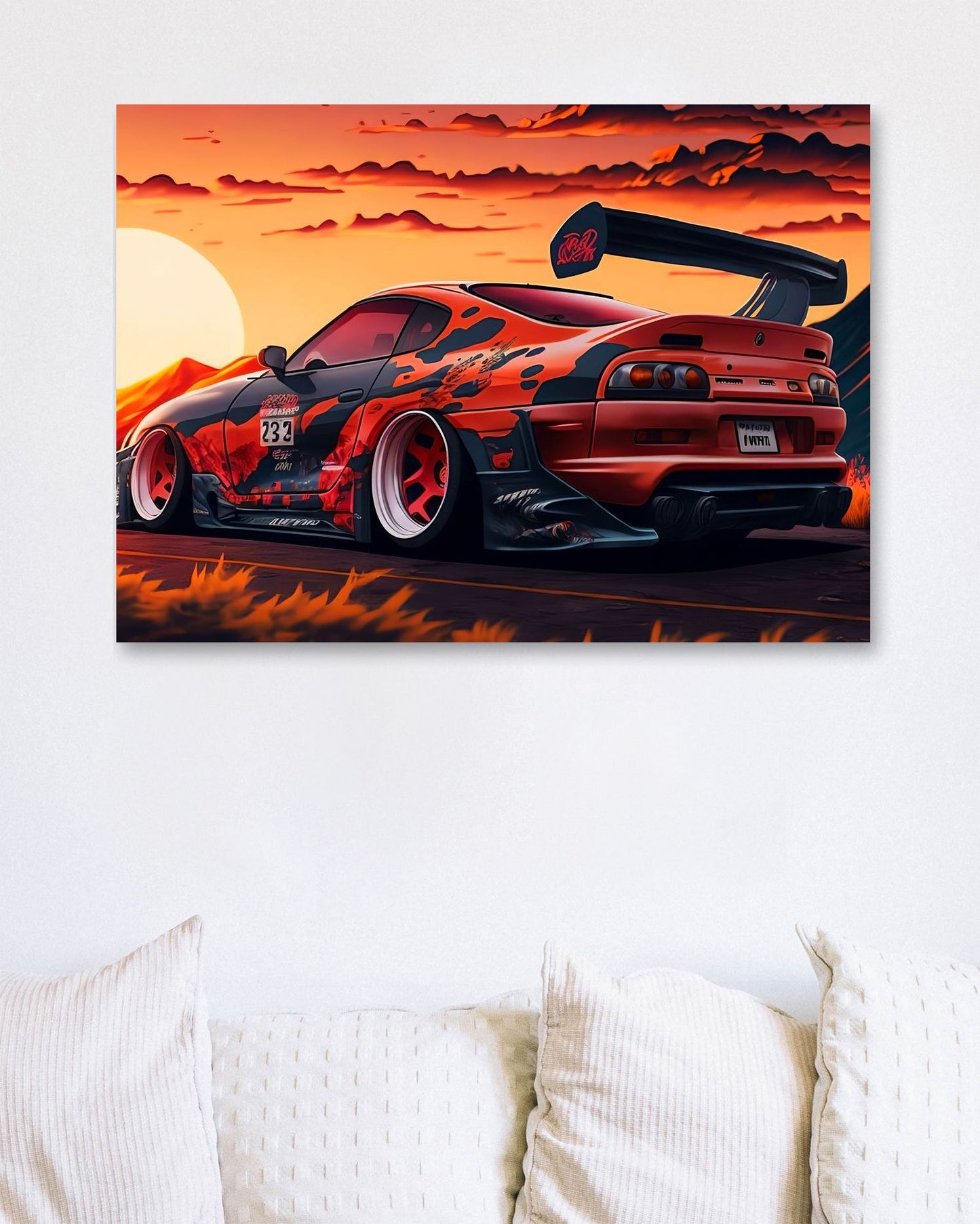 Super car sunset - @LightCreative