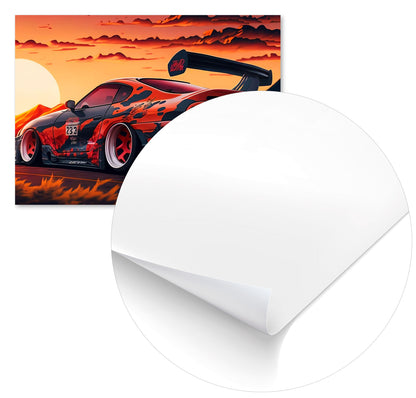 Super car sunset - @LightCreative