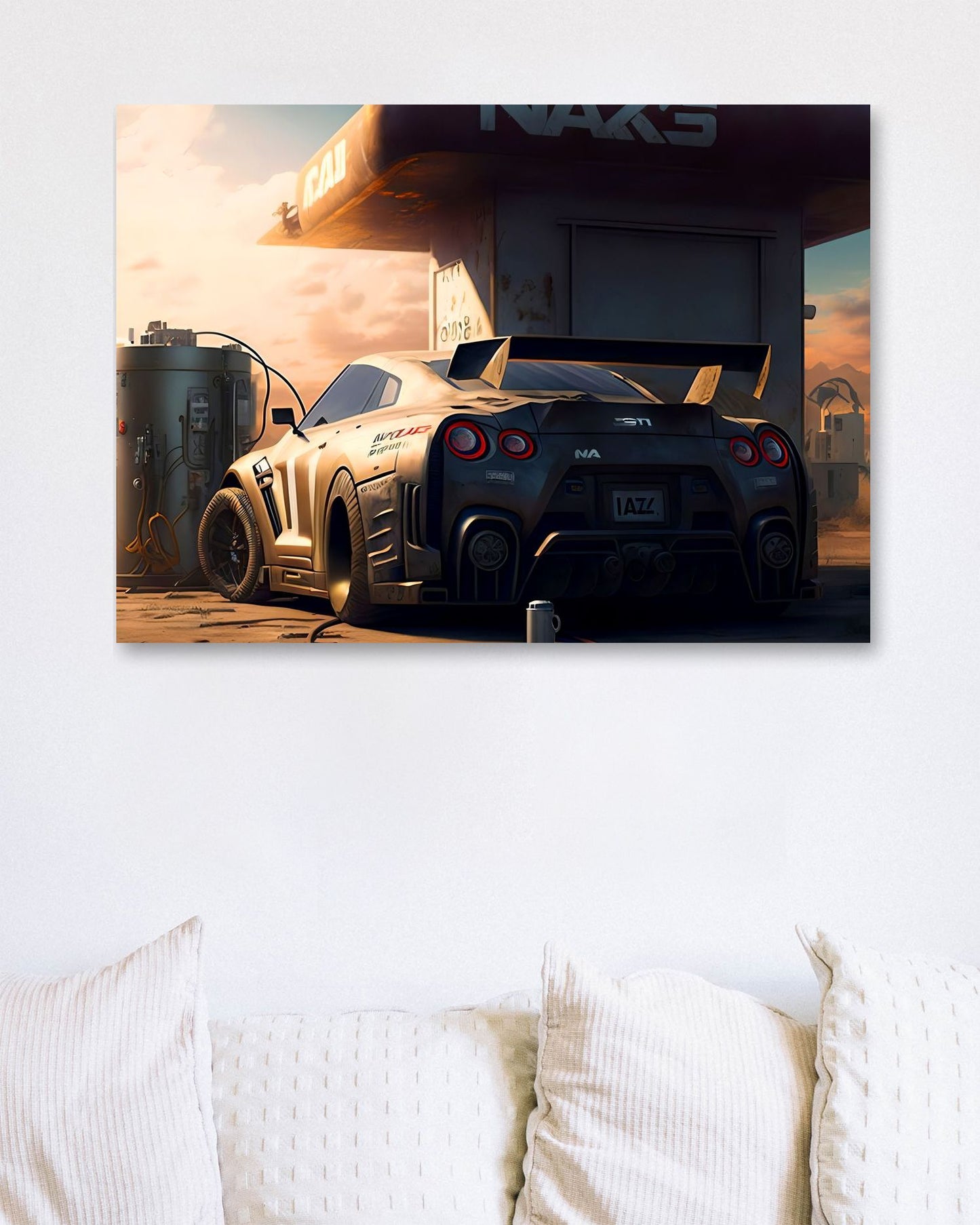 Car Nissan GTR 30 Sunset 3 - @LightCreative