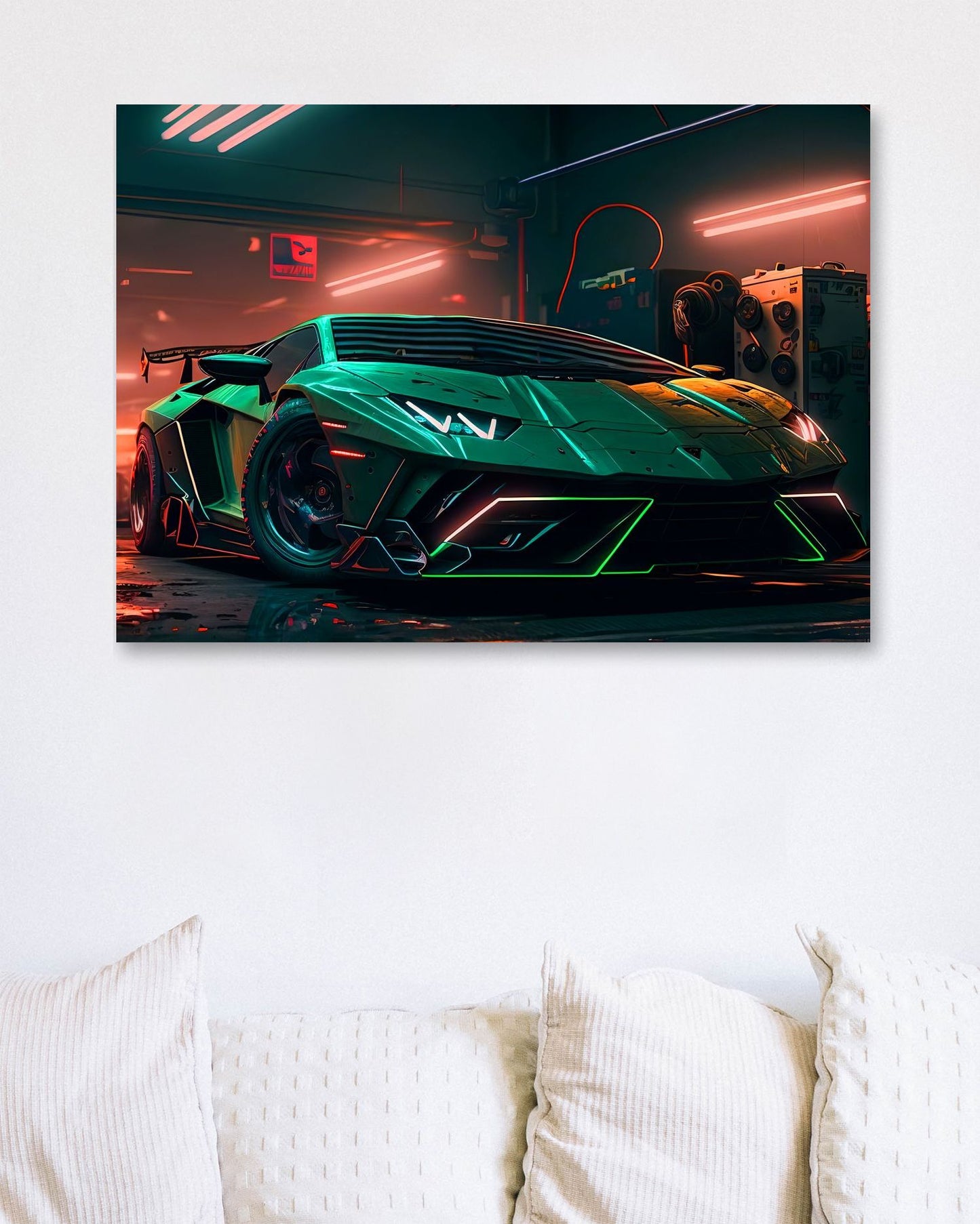 Super Car Lamborgini Neon - @LightCreative