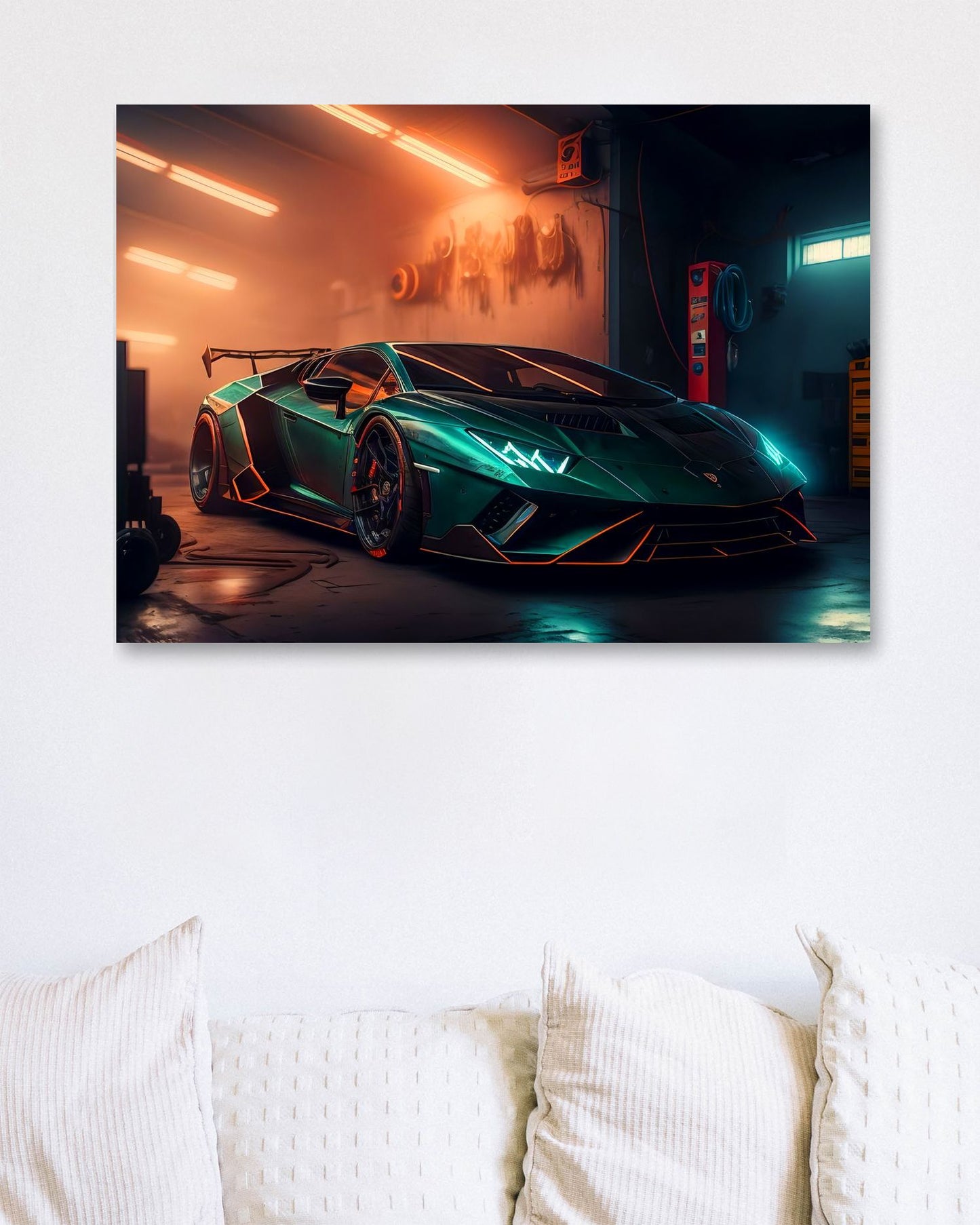 Super Car Lamborgini Neon 2 - @LightCreative