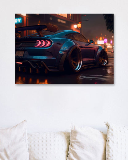 Super Car City Neon - @LightCreative