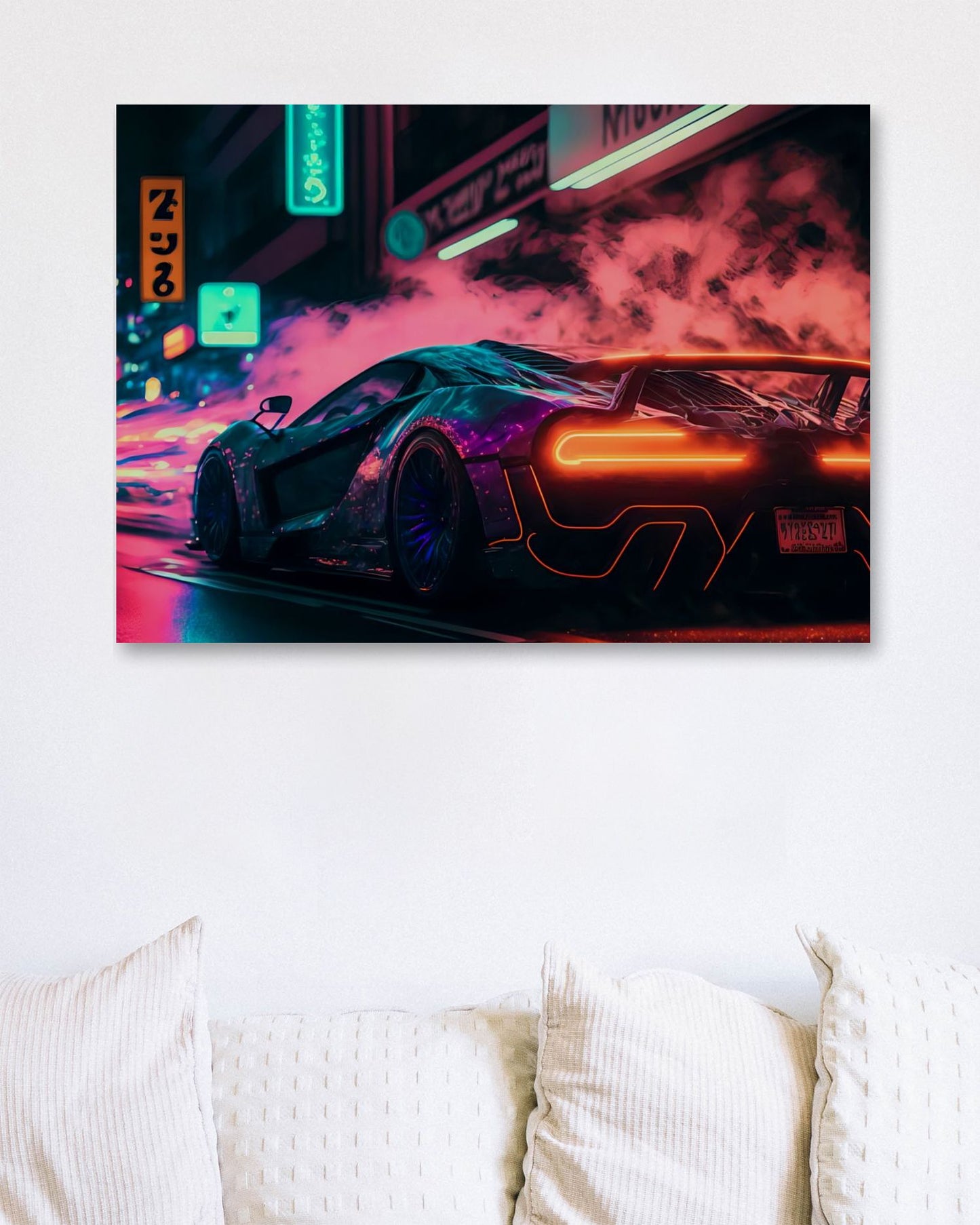 Super Car Neon City 2 - @LightCreative