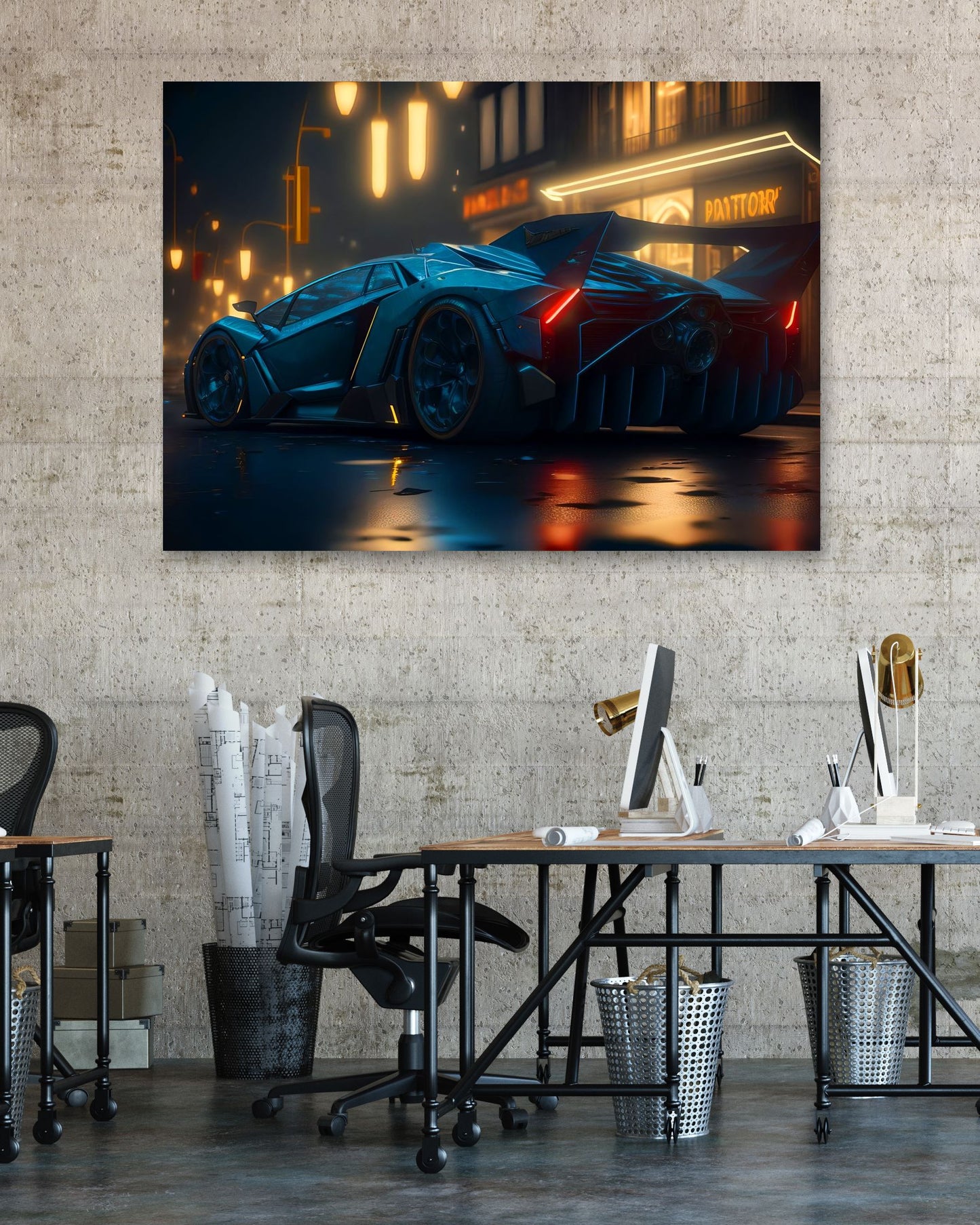 Super Car City Neon 2 - @LightCreative