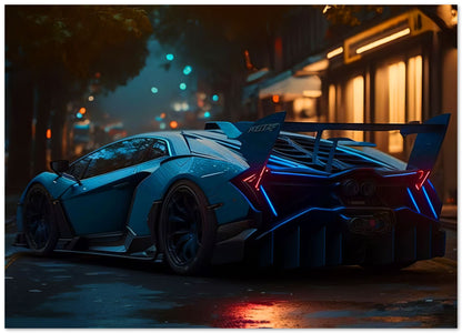 Super Car City Neon 3 - @LightCreative