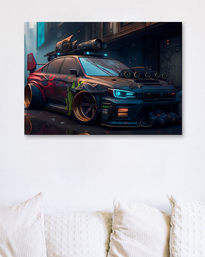 Super Car Cyberpunk - @LightCreative