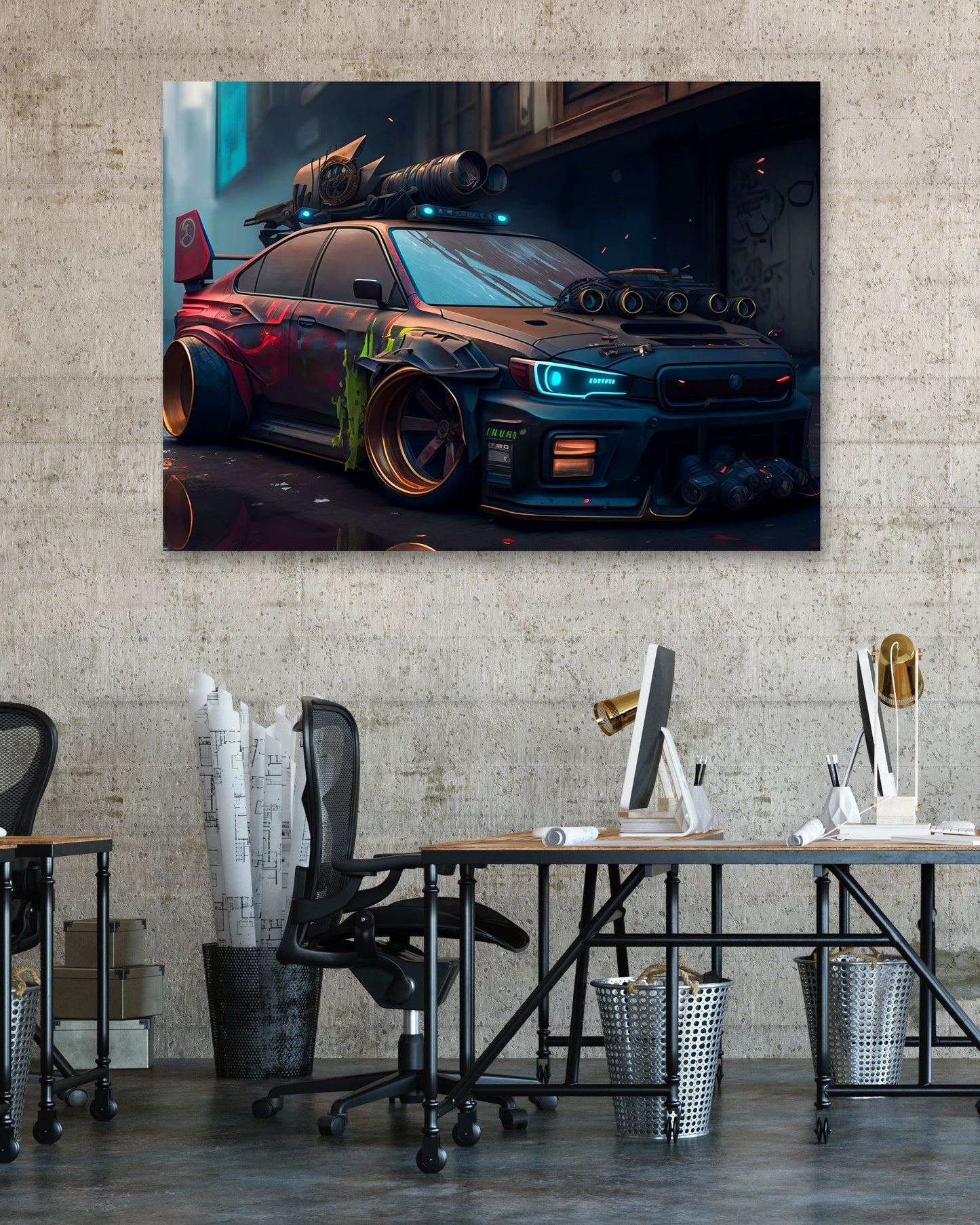 Super Car Cyberpunk - @LightCreative