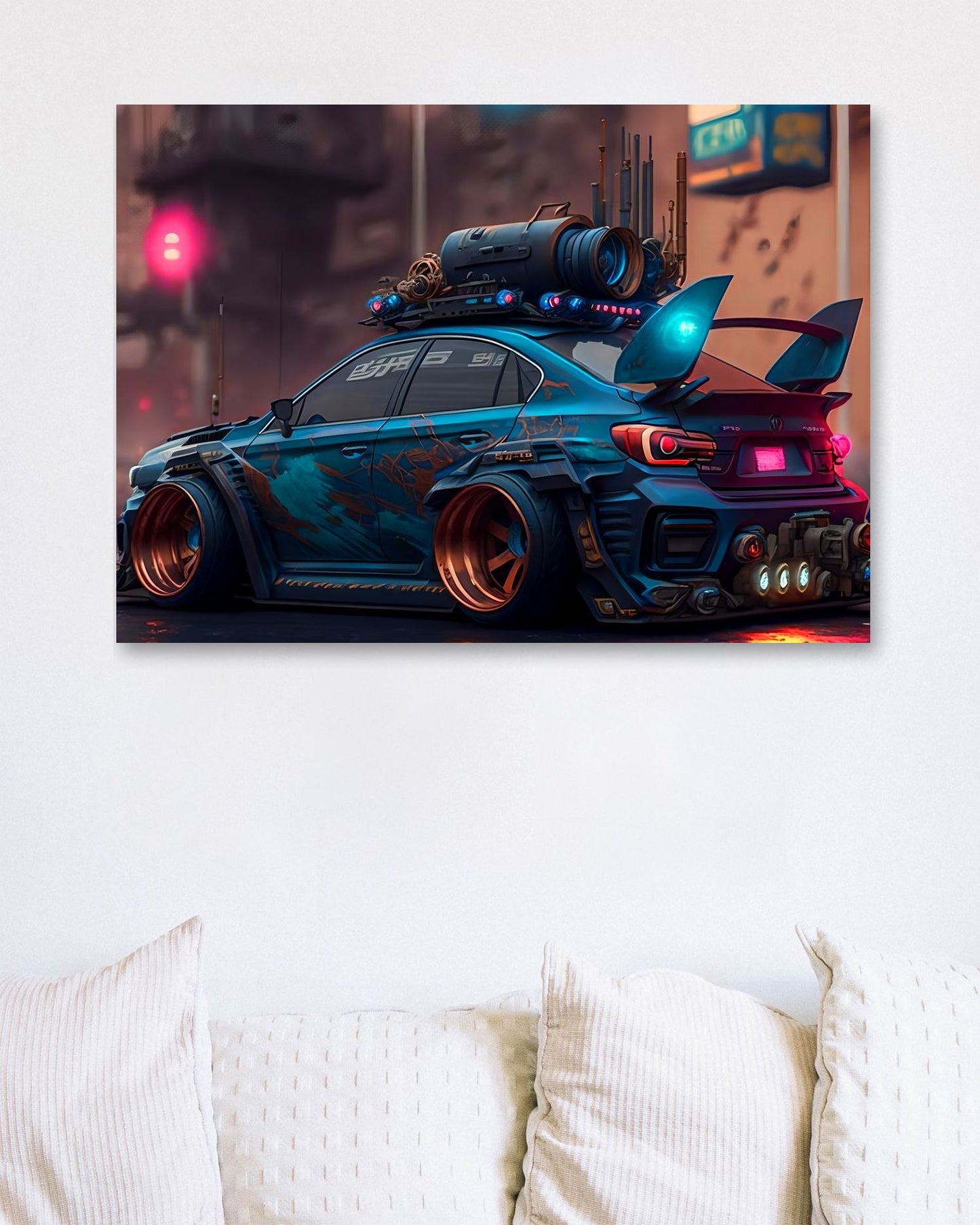 Super Car Cyberpunk 1 - @LightCreative