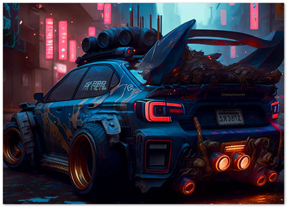 Super Car Cyberpunk 3 - @LightCreative