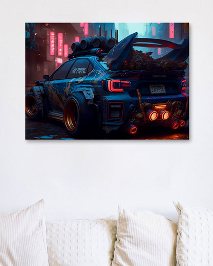 Super Car Cyberpunk 3 - @LightCreative