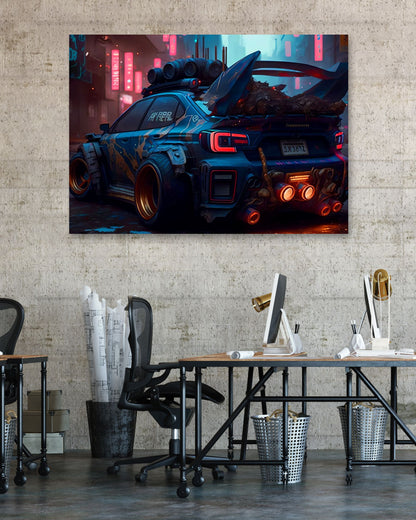 Super Car Cyberpunk 3 - @LightCreative