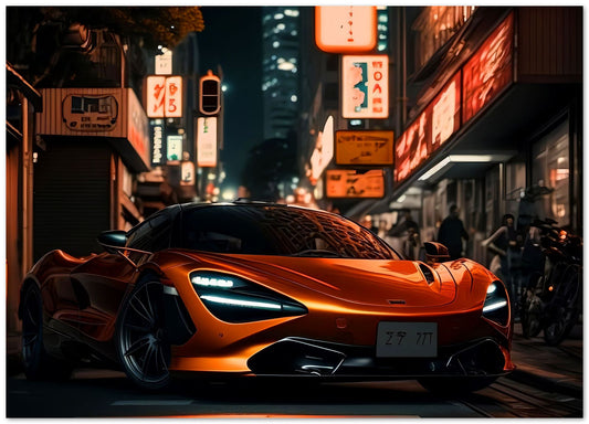 Super Car Neon City 4 - @LightCreative