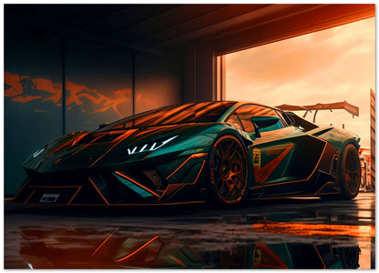 Super Car Lamborgini Garge - @LightCreative