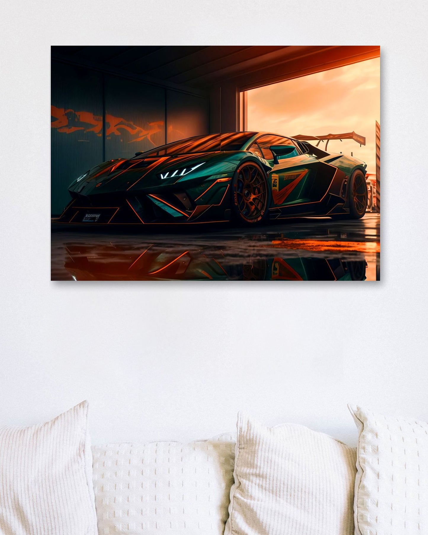 Super Car Lamborgini Garge - @LightCreative