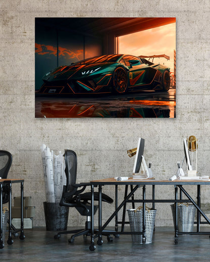 Super Car Lamborgini Garge - @LightCreative